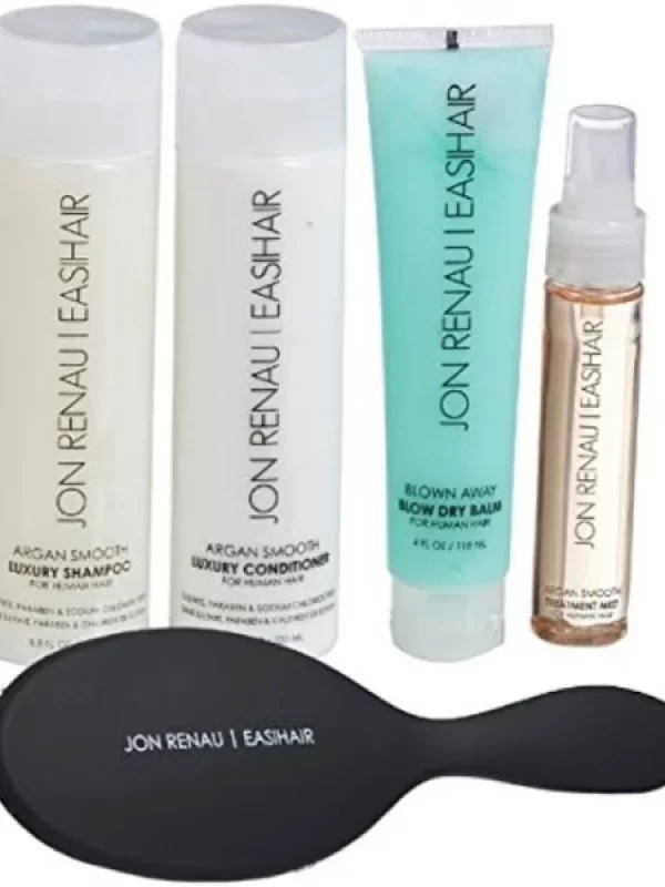 Jon Renau Human Hair Full 5 Pc. Kit, Shampoo, Conditioner